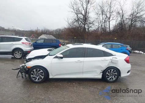 2018 Honda Civic Ex из США, поврежденный, VIN 2HGFC2F7XJH542903